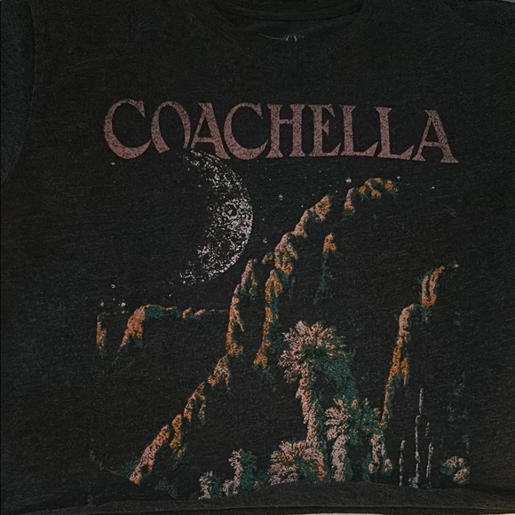 Coachella Cropped T-Shirt, XS - Picture 4 of 9